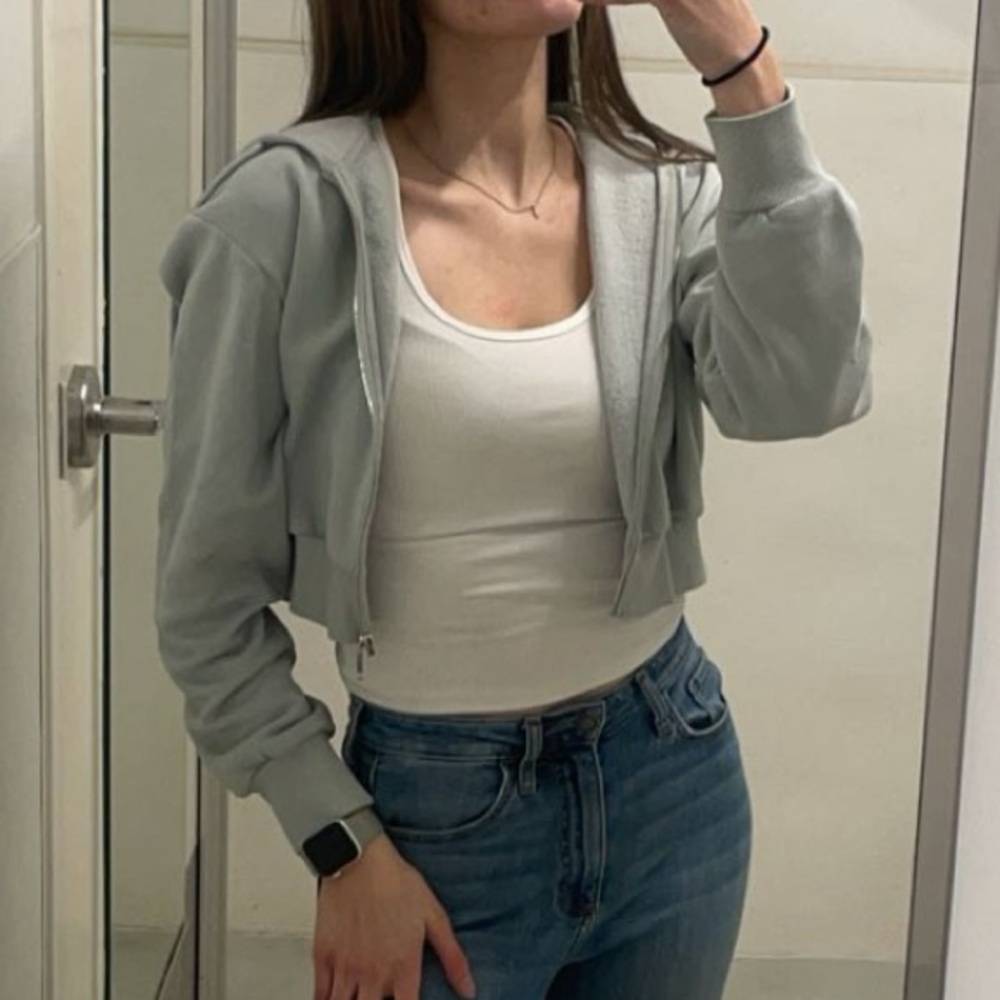 H&M Cropped Hoodie